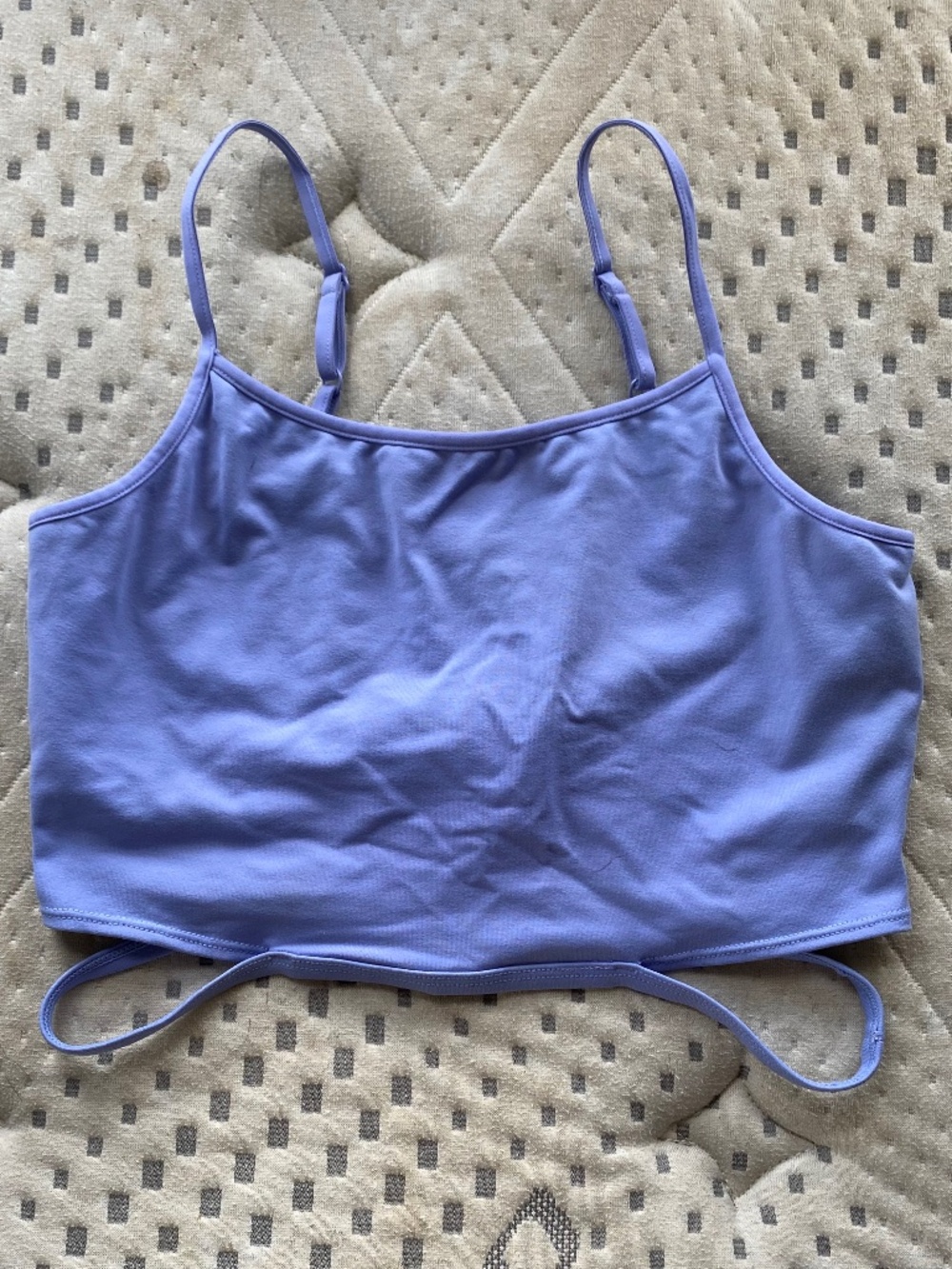 Alo Yoga Lilac Purple Bra Top